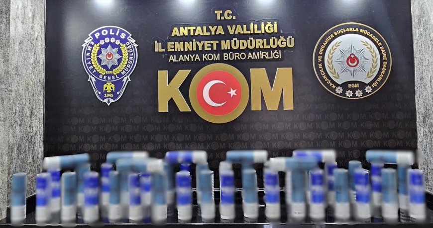 Antalya’da 2 haftalık operasyon bilançosu: Çok sayıda şüpheli tutuklandı, kaçak ürünler ele geçirildi