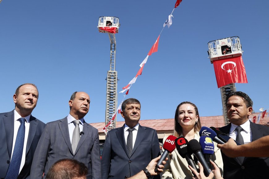 Antalya İtfaiyesi filosuna 24 yeni araç: Aksu yangınında plakasız ve tescilsiz sahaya sürüldü