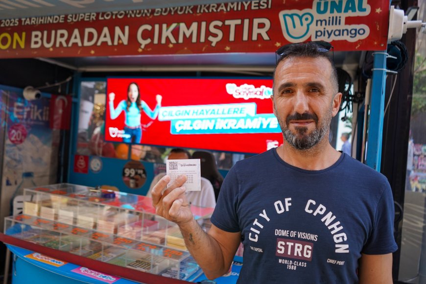 Çılgın Sayısal Loto’da 700 milyon TL heyecanı Antalya’da bayilere yansıdı
