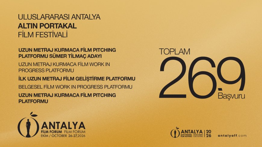 Altın Portakal’da Film Forum başvuruları sona erdi: 269 proje başvurdu