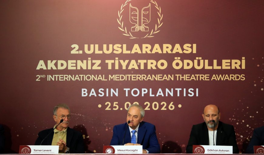 Kepez’de 2. Uluslararası Akdeniz Tiyatro Ödülleri için geri sayım