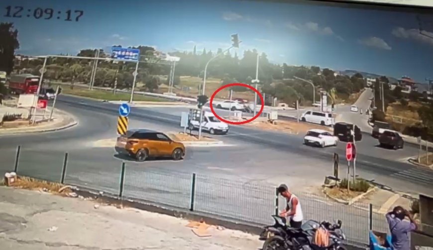 Manavgat’ta kırmızı ışık kazası: 2 yaralı