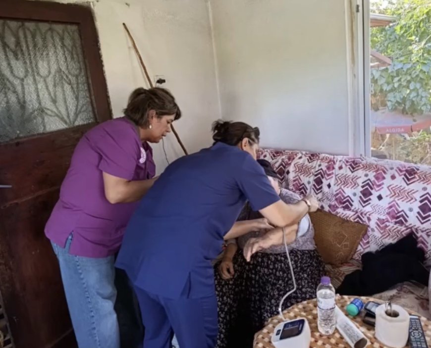 Gazipaşa’da Alzheimer hastaları ve yaşlı vatandaşlara sağlık ziyareti