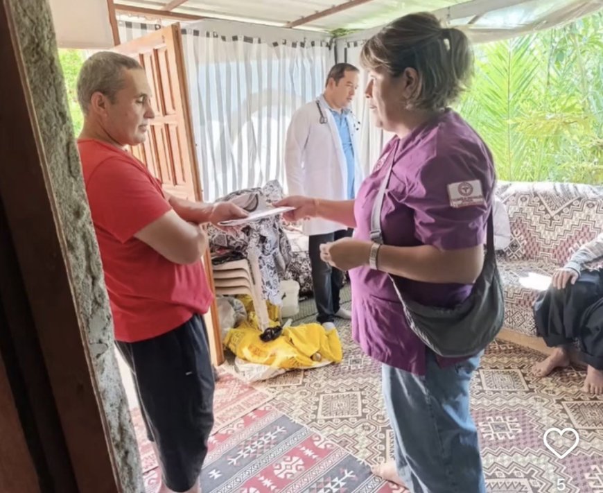 Gazipaşa’da Alzheimer hastaları ve yaşlı vatandaşlara sağlık ziyareti