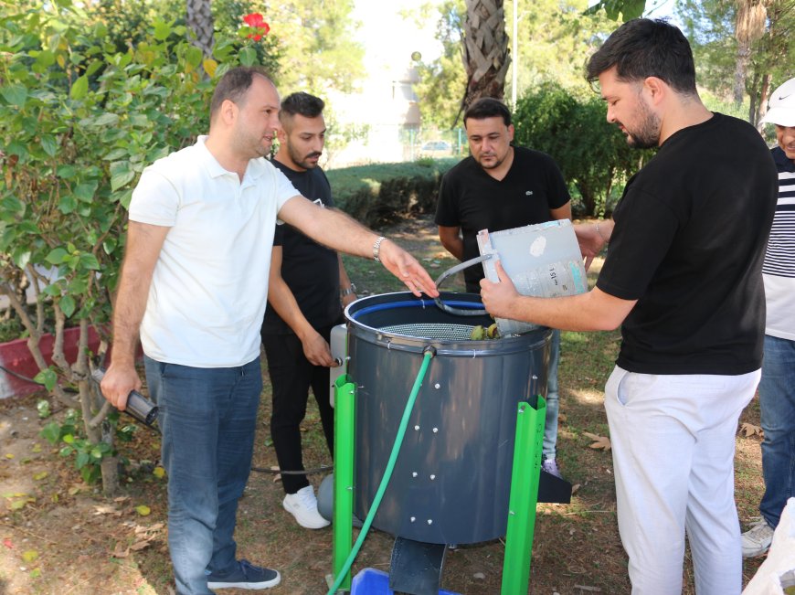 Antalya’da ceviz üreticisine makine desteği: Hasat süreci hızlandı