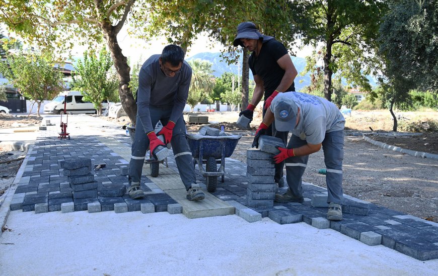 Kemer’de Çamyuva Mahallesi’ne yeni park geliyor