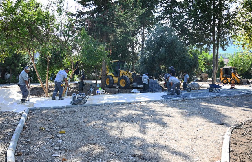 Kemer’de Çamyuva Mahallesi’ne yeni park geliyor