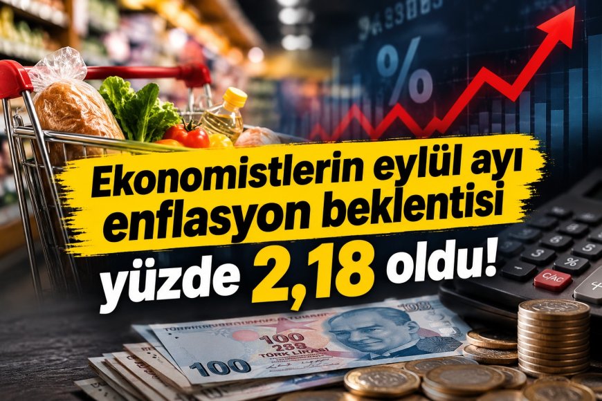 Enflasyon beklentisi açıklandı: Ekonomistlerin eylül ve yıl sonu tahmini belli oldu