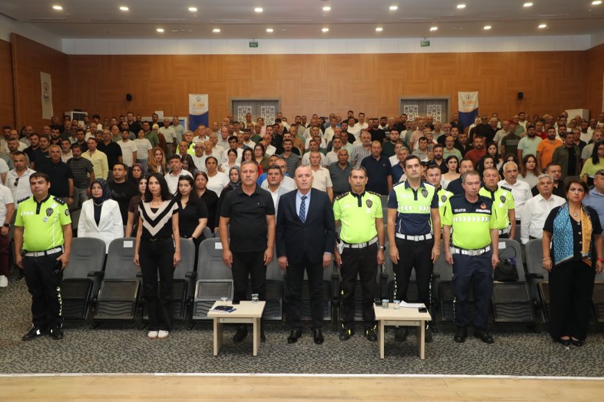 Antalya’da 500 okul servisi personeline güvenli ulaşım eğitimi