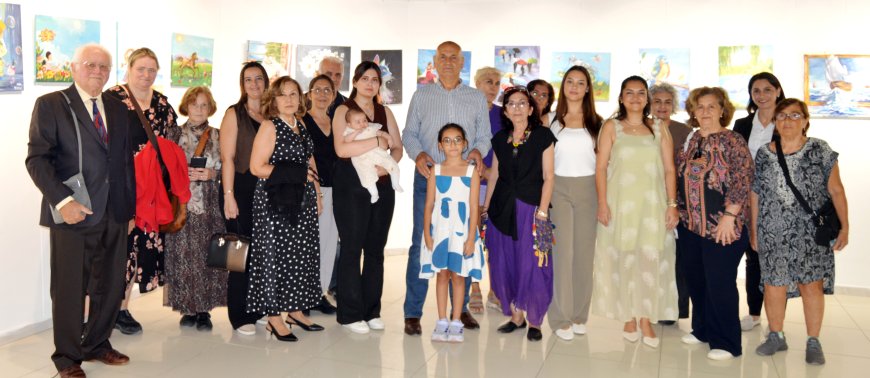 Antalya’da Sanatseverlerden ‘Tuvale Hayat Verenler’ Sergisi