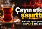 Çay içenleri ilgilendiren araştırma: Damar hastalığı riski yüzde 11 daha düşük bulundu!