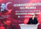Antalya’da Cumhuriyet’in 103. yılına özel sergi: 103 sanatçıdan 103 eser