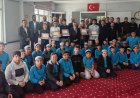 Korkuteli’nde 5 hafız öğrenciye belge, yarışma birincilerine ödül
