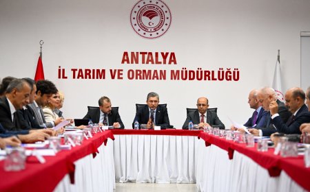 Antalya Havza Su Kurulu’nda su kaynakları ve kuraklık gündemi