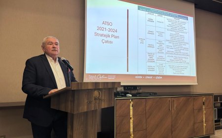 Davut Çetin, ATSO projelerini Forum X üyelerine anlattı