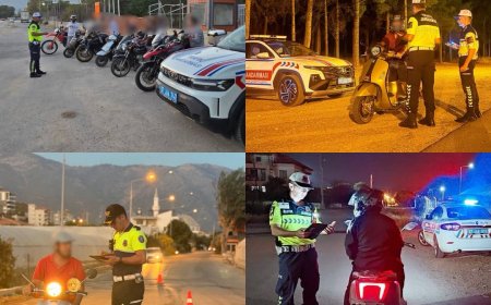 Antalya’da motosiklet denetimi: 11 bin 133 araç kontrol edildi