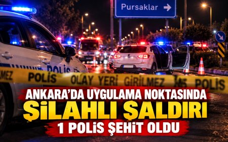 Ankara’da uygulama noktasında polise silahlı saldırı: Ahmet Türkoğlu şehit oldu