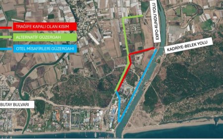 Antalya’da sürücüler dikkat: Kundu’daki Yaşar Sobutay Bulvarı trafiğe kapatılacak