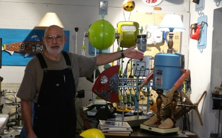 Antalya’da hurdaları sanat eserine dönüştürüyor: 30 yılda 200’den fazla eser yaptı