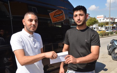 Serik’te insanlık ölmemiş dedirten olay: Yola saçılan 3 bin 300 lirayı sahibine teslim etti