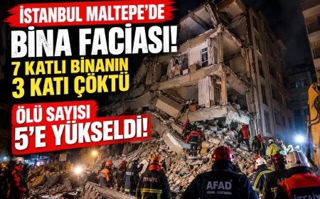 İstanbul Maltepe’de bina faciası: 5 kişi hayatını kaybetti, 55 kişi tahliye edildi
