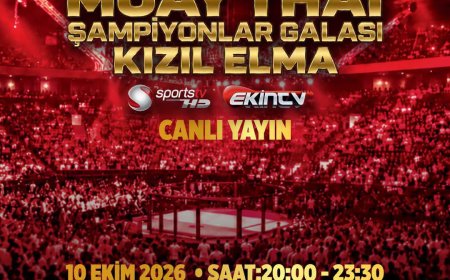 Kepez Kent Meydanı’nda Muay Thai heyecanı: Şampiyonlar Kızıl Elma Galası’nda buluşuyor