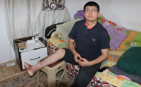 Antalya’da 19 yıldır kapanmayan yarayla mücadele ediyor: “Para değil, tedavi istiyorum”