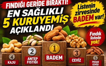 Fındığı geride bıraktı! En sağlıklı 5 kuruyemiş açıklandı: İlk sıradaki şaşırttı