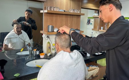Alanya'da 22 yaşındaki berberden örnek davranış! Yaşlı ve engellileri ücretsiz tıraş ediyor