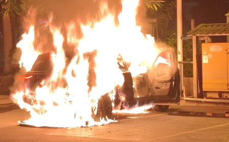 Başlık Antalya'da şarj istasyonunda korkutan yangın! Elektrikli araç alevlere teslim oldu