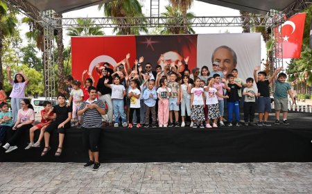 Kepez'de disleksi farkındalığı için anlamlı buluşma! Çocuklar Dokumapark'ta eğlenceye doydu