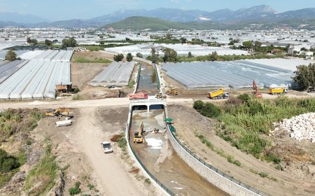 Antalya'da sel felaketlerine karşı 400 milyon TL'lik dev proje! Üleşik Deresi denizle buluşacak