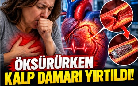 Zonguldak'ta inanılmaz vaka! Şiddetli öksürük kalp damarını yırttı, 52 yaşındaki kadın stentle kurtarıldı