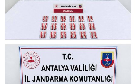 Antalya'da uyuşturucu operasyonu! Aksu ve Döşemealtı'nda 1.358 sentetik hap ele geçirildi, 3 şüpheli tutuklandı