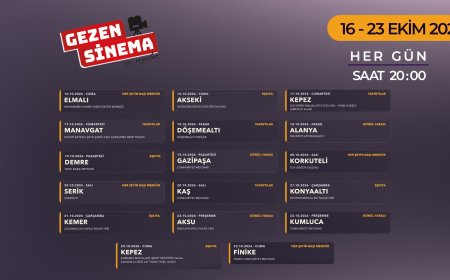 Antalya Altın Portakal Film Festivali başlıyor! 16 ilçede 8 gün boyunca ücretsiz sinema şöleni