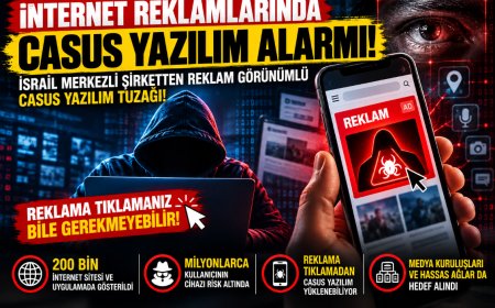 İnternet reklamlarında casus yazılım alarmı! Tıklamadan cihazlara sızma iddiası