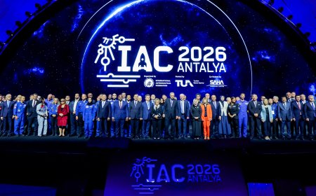 Antalya dünya uzay tarihine geçti! 113 ülkeden 7 bin 604 delege katıldı