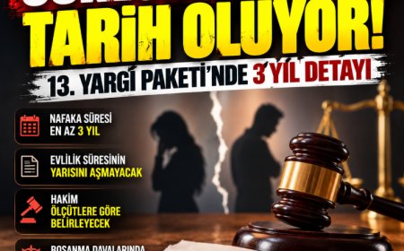 Süresiz nafakada yeni dönem hazırlığı! 13. Yargı Paketi'nde 3 yıl detayı