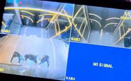 Antalya'da ölümle burun buruna yolculuk! Patenli 3 çocuk otobüsün arkasına tutundu