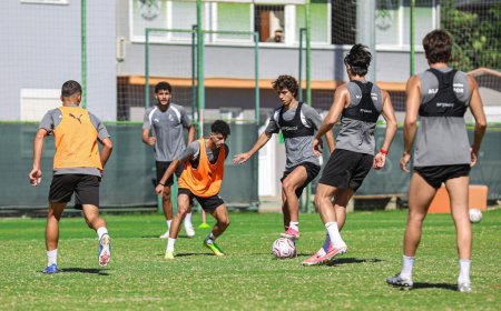 Alanyaspor'da Kocaelispor mesaisi başladı! Joao Pereira yönetiminde ilk antrenman