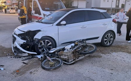 Antalya'da okula giderken kaza geçirdi! 16 yaşındaki motosikletli öğrenci yaralandı