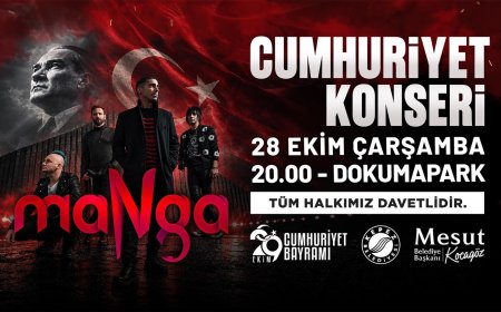 Antalya'da 29 Ekim coşkusu maNga konseriyle yaşanacak! İşte konserin yeri ve saati