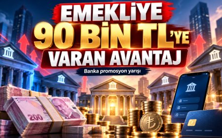 Emekliye 90 bin TL'ye varan fırsat! Ekim 2026 banka promosyonları belli oldu