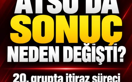 ATSO seçimlerinde 20'nci grup tartışması: Sonuç değişti, YSK başvurusu gündemde