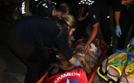 Antalya'da korkunç düşüş! 25 metreden düşen yaralı 2 saatlik operasyonla kurtarıldı
