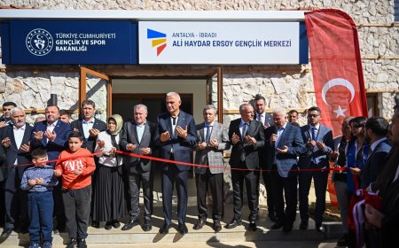 Antalya İbradı'da 3 büyük yatırım hizmete açıldı! İki bakan törene katıldı