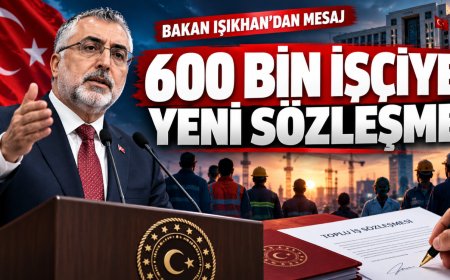 600 bin kamu işçisini ilgilendiriyor! Bakan Işıkhan Antalya'da yeni toplu sözleşme mesajı verdi