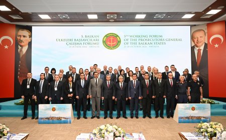 Balkan ülkelerinin başsavcıları Antalya’da buluştu: Gündem adli iş birliği