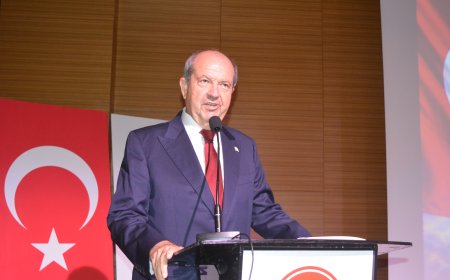 Ersin Tatar Antalya'da konuştu: Kıbrıs'ta çözüm iki devlet temelinde olmalı