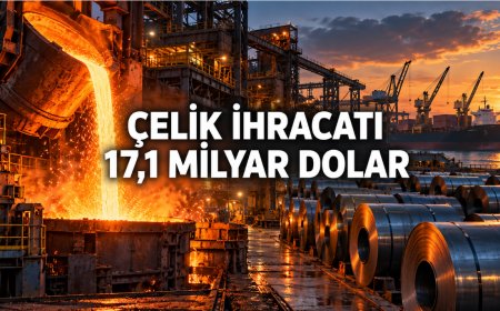 Bakan Bolat: Türkiye çelik ihracatında 17,1 milyar dolara ulaştı
